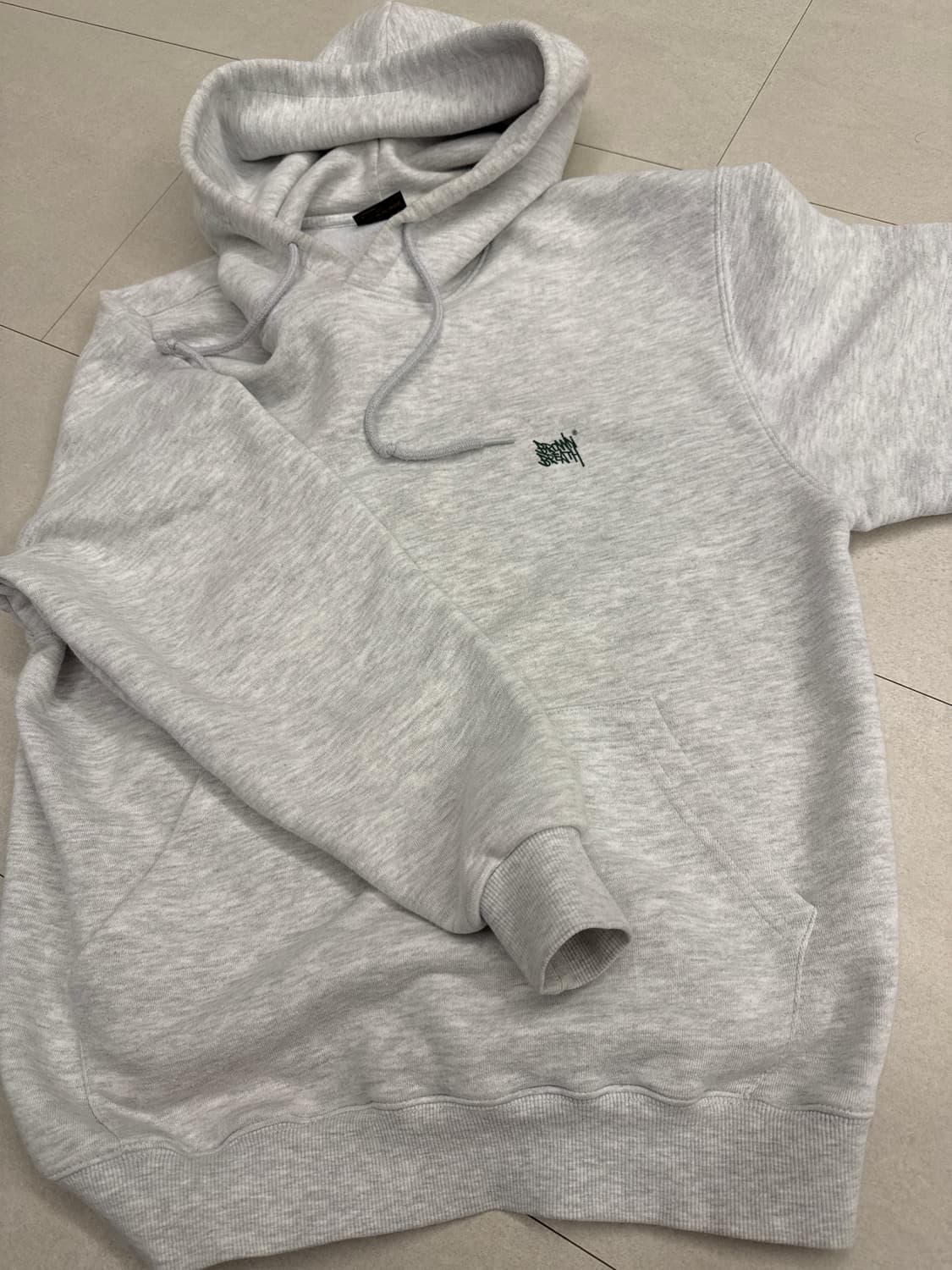 브라운브레스 TAG HOODIE-ASH 상품이미지1