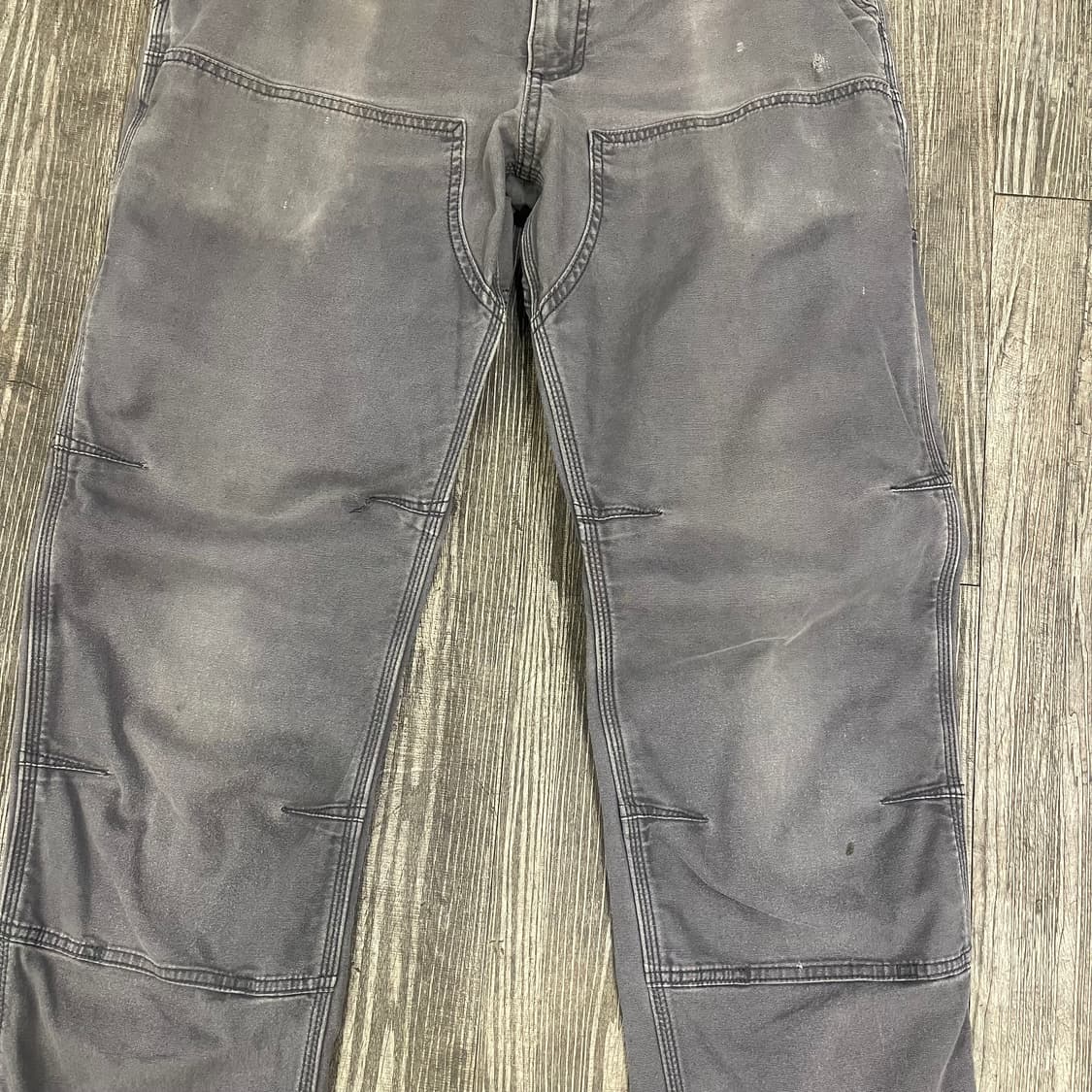 칼하트 빈티지 페이딩  더블니 워크팬츠 34x34 허리단면44 밑위29. 상품이미지3