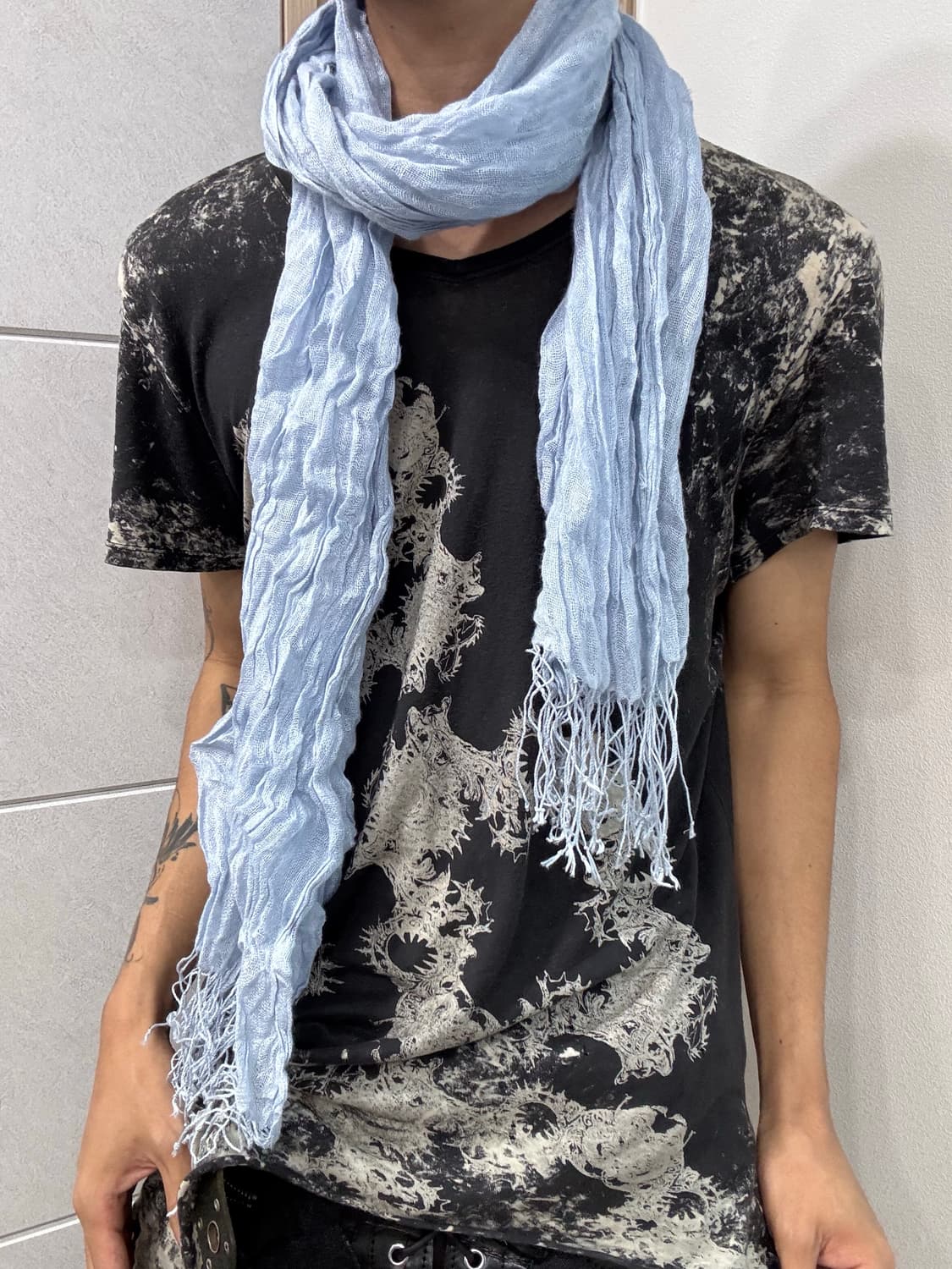4. Sky blue scarf 2.5 상품이미지1