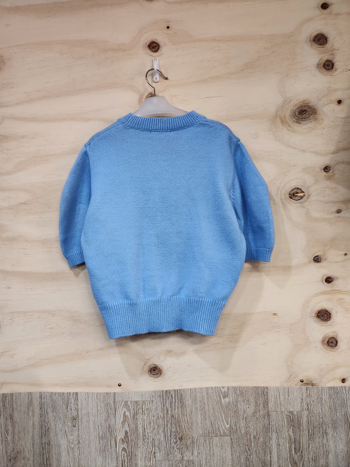 645) 여성 반팔 니트 상품이미지2