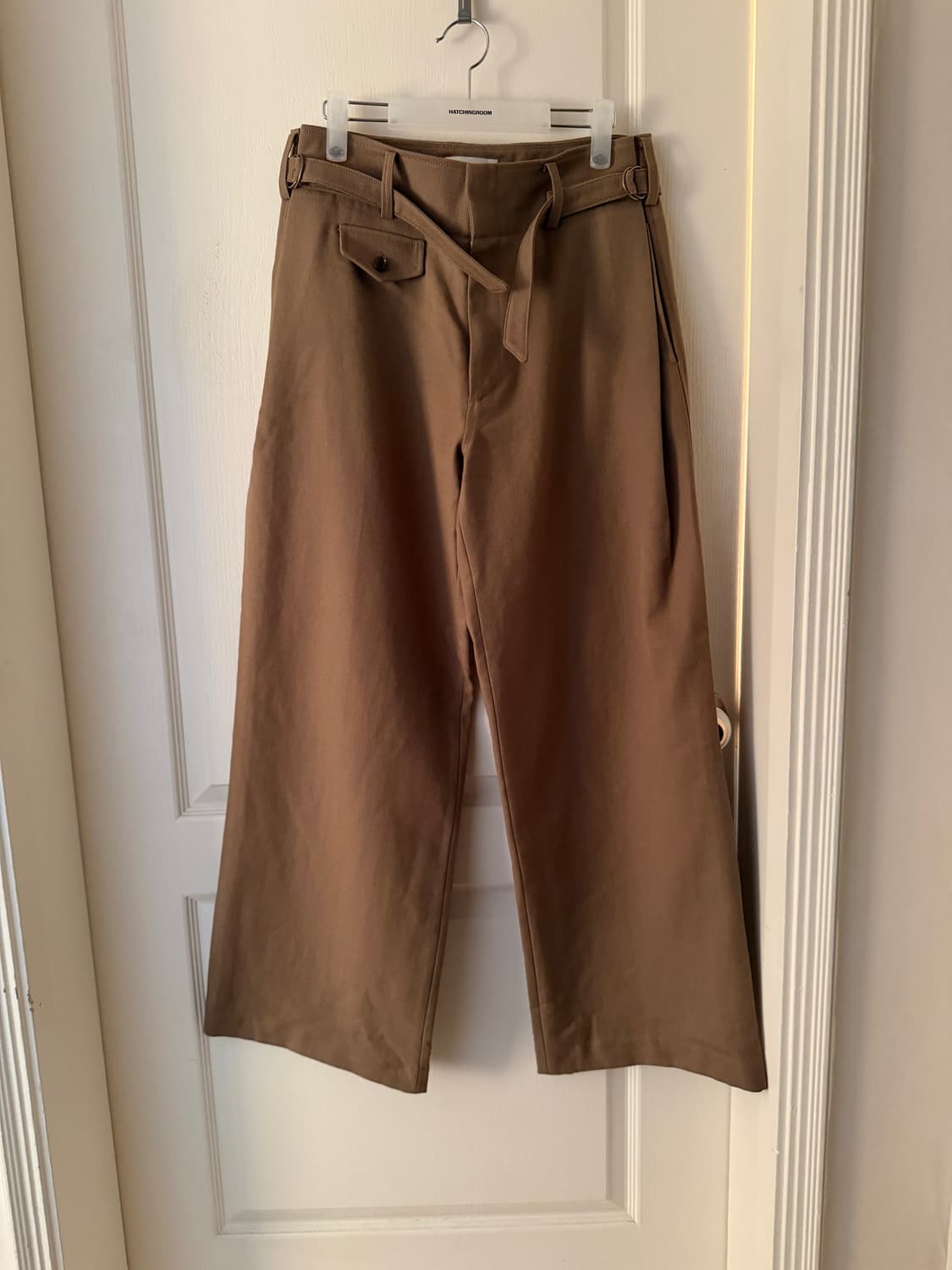 렉토 페이톤 버진울 와이드 팬츠 S 상품이미지1