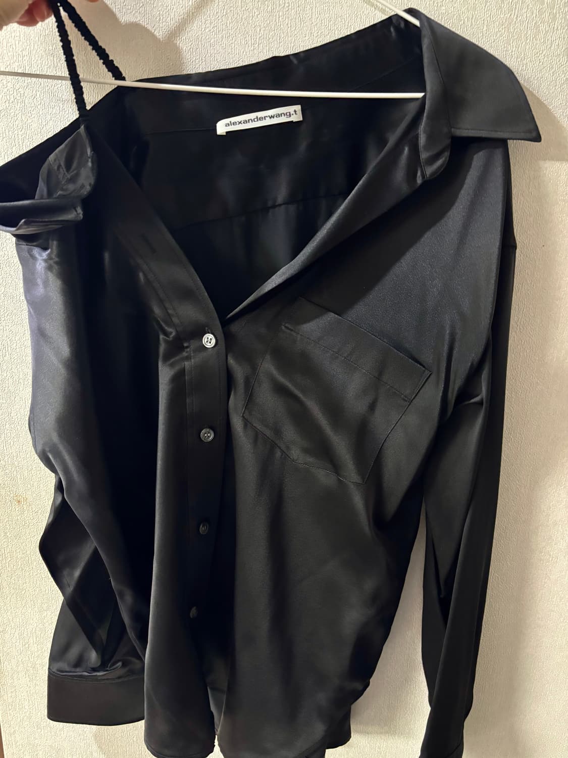 알렉산더왕 블랙실크셔츠 ,XS 상품이미지1