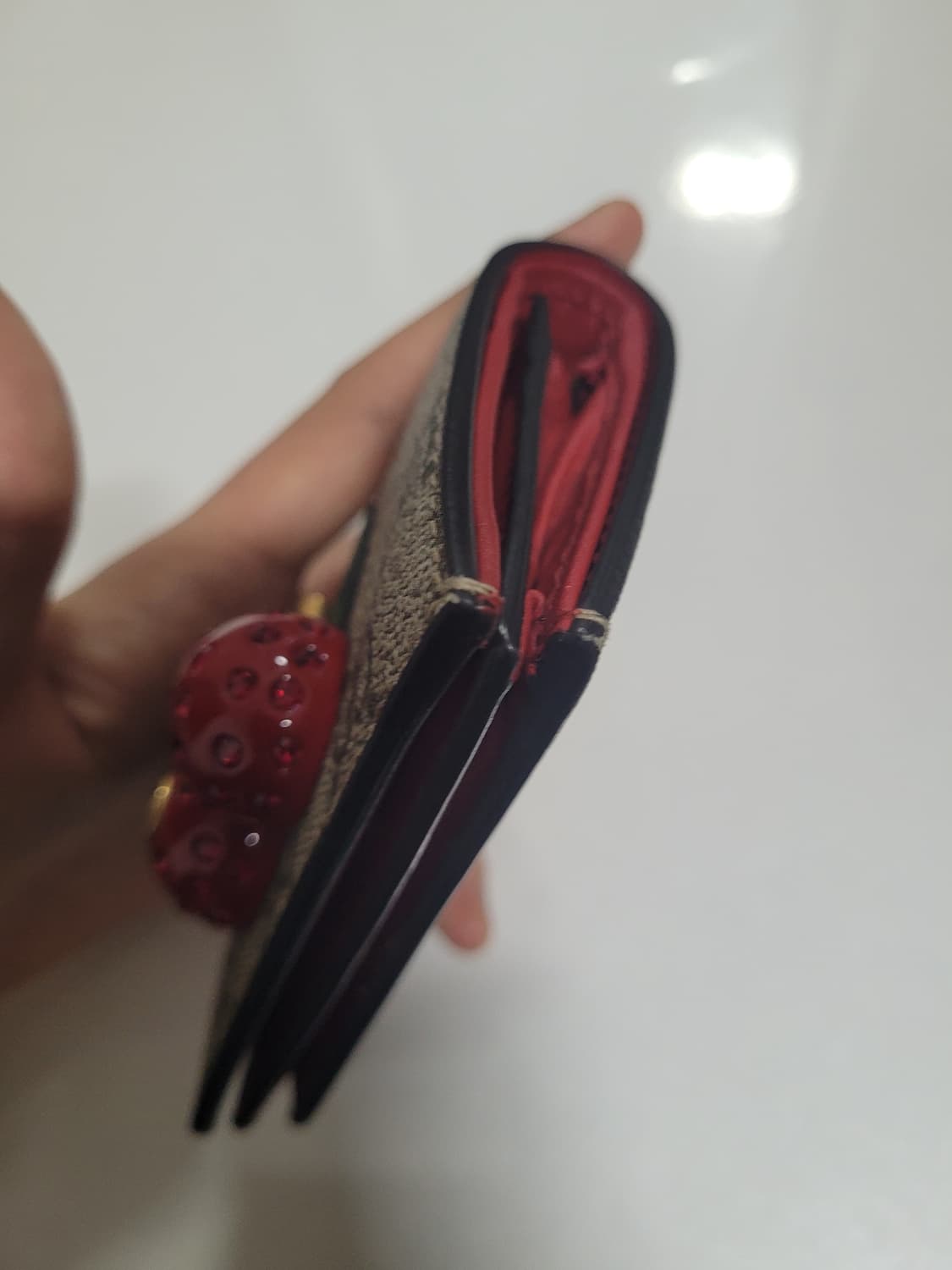 구찌 수프림 체리 중지갑 상품이미지6