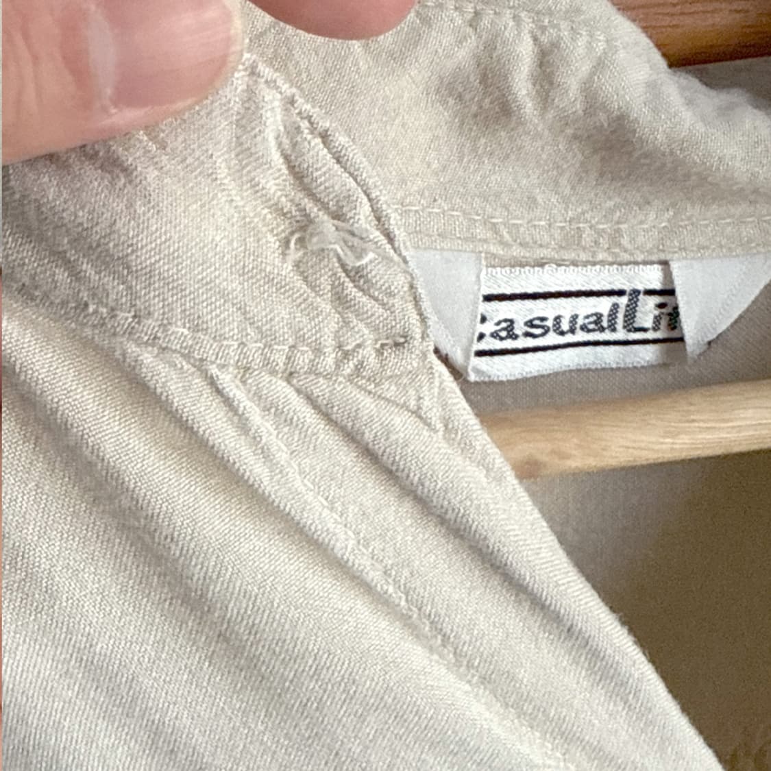 샌드 체인 자수 셔츠 상품이미지5