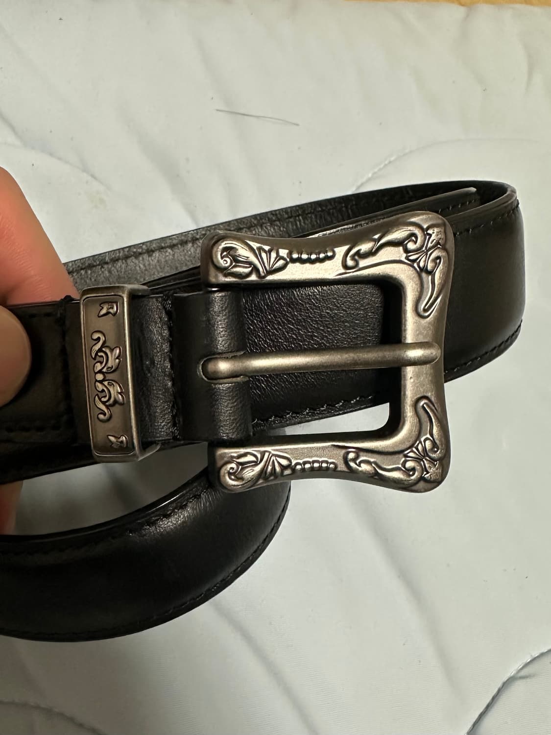 세비지 레더 벨트 M 상품이미지1