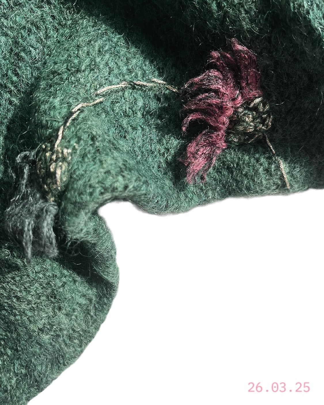 Forest Green Top 그린니트 상품이미지3