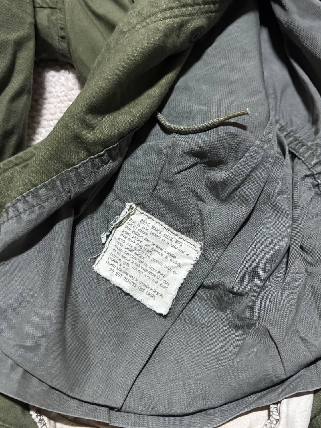 60s US ARMY M-51 필드 자켓 Small Short 상품이미지7
