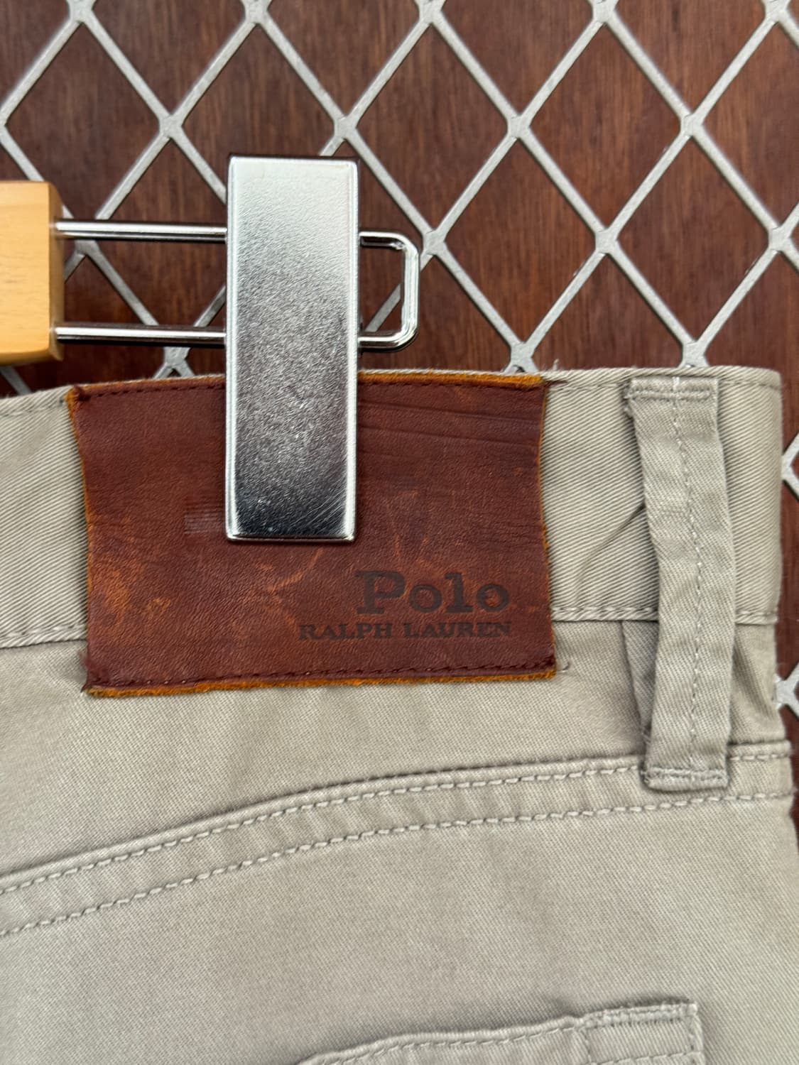 폴로랄프로렌 코튼 치노팬츠 연브라운 면바지 32 상품이미지5