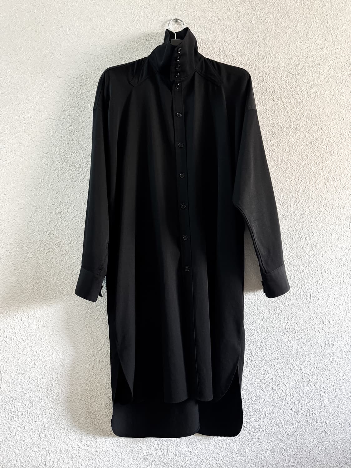 요지야마모토 뿌르옴므 17AW 울 롱 셔츠 상품이미지1