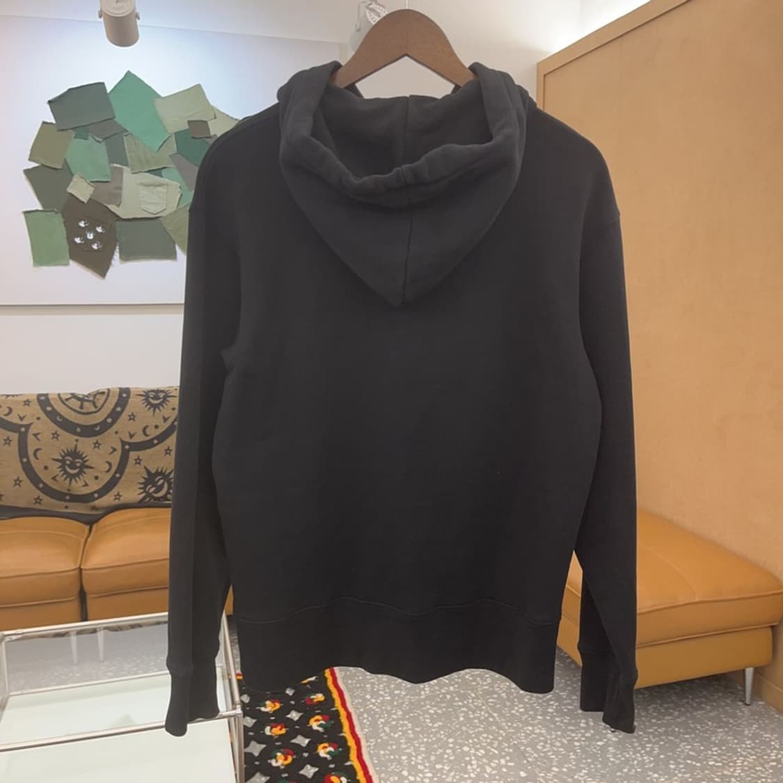 아크네스튜디오 페리스 페이스 약기모 후드티 XS C07778 상품이미지4