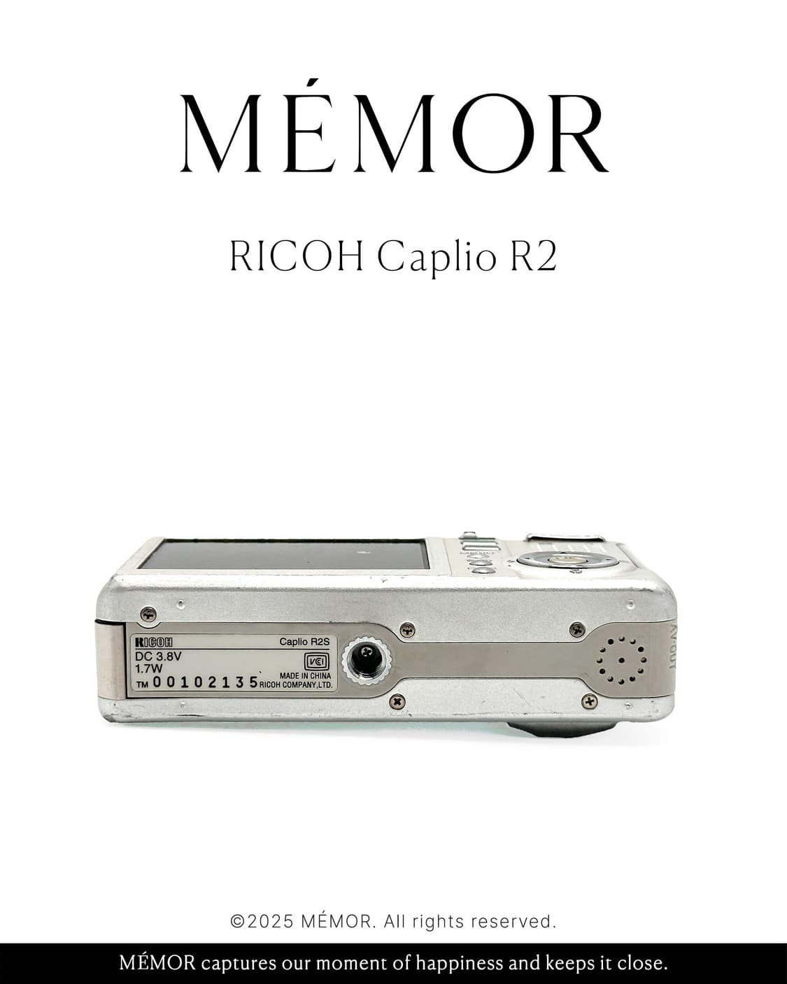 풀박스/노란기없는깨끗한느낌작례✨RICOH Caplio R2 리코 디카 상품이미지4