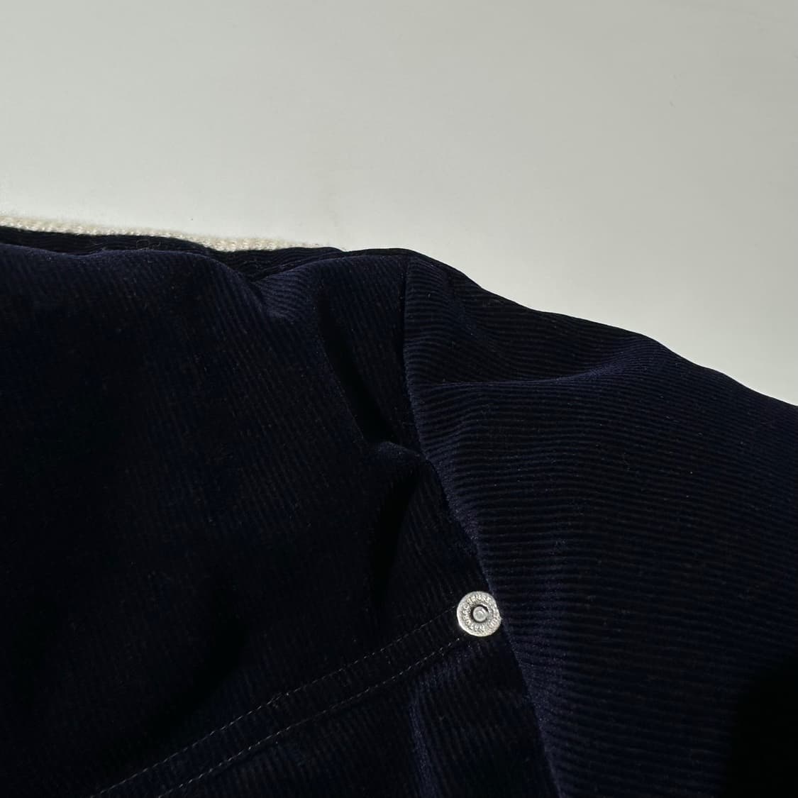 24fw 세터 로턴 코듀로이 덕다운 패딩 네이비 상품이미지8