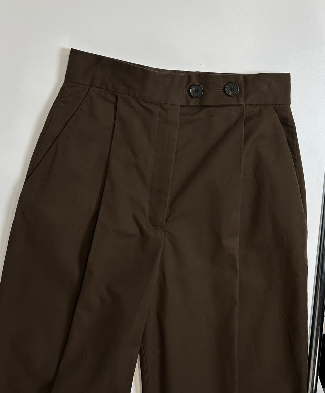 코스 하이웨스트 플리티드 트라우저 팬츠36 상품이미지2