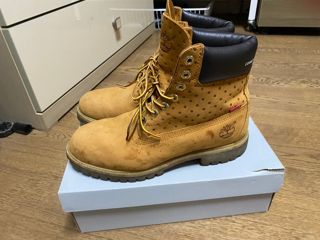 팀버랜드x꼼데가르송 셔츠x슈프림 270 상품이미지9