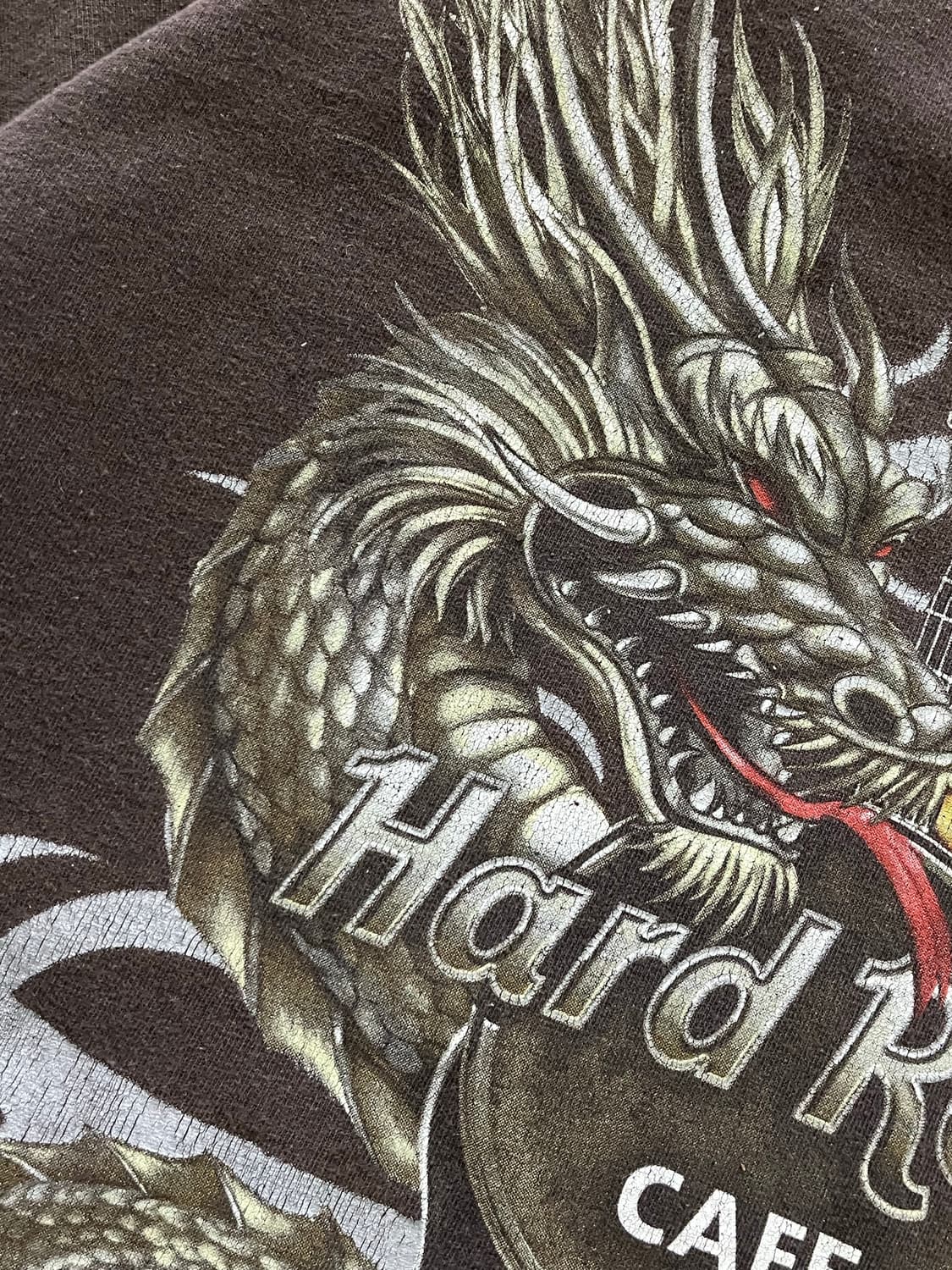 1990s Hard Rock Dragon&Tiger T Shirts 상품이미지5