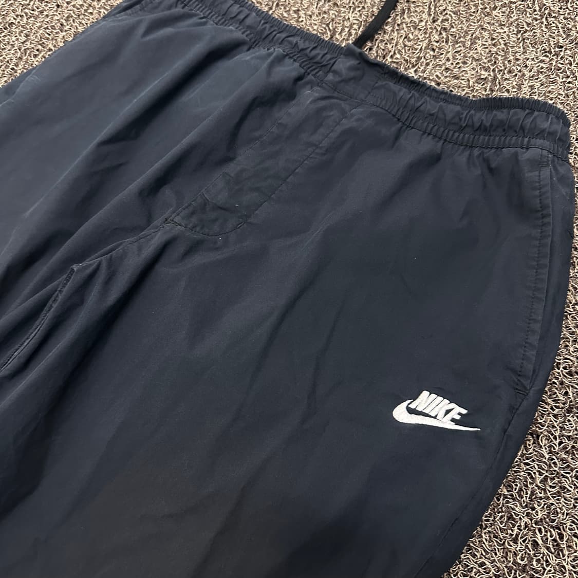 NIKE 나이키 나일론 바스락 운동복 추리닝 바지 블랙 XL 상품이미지2