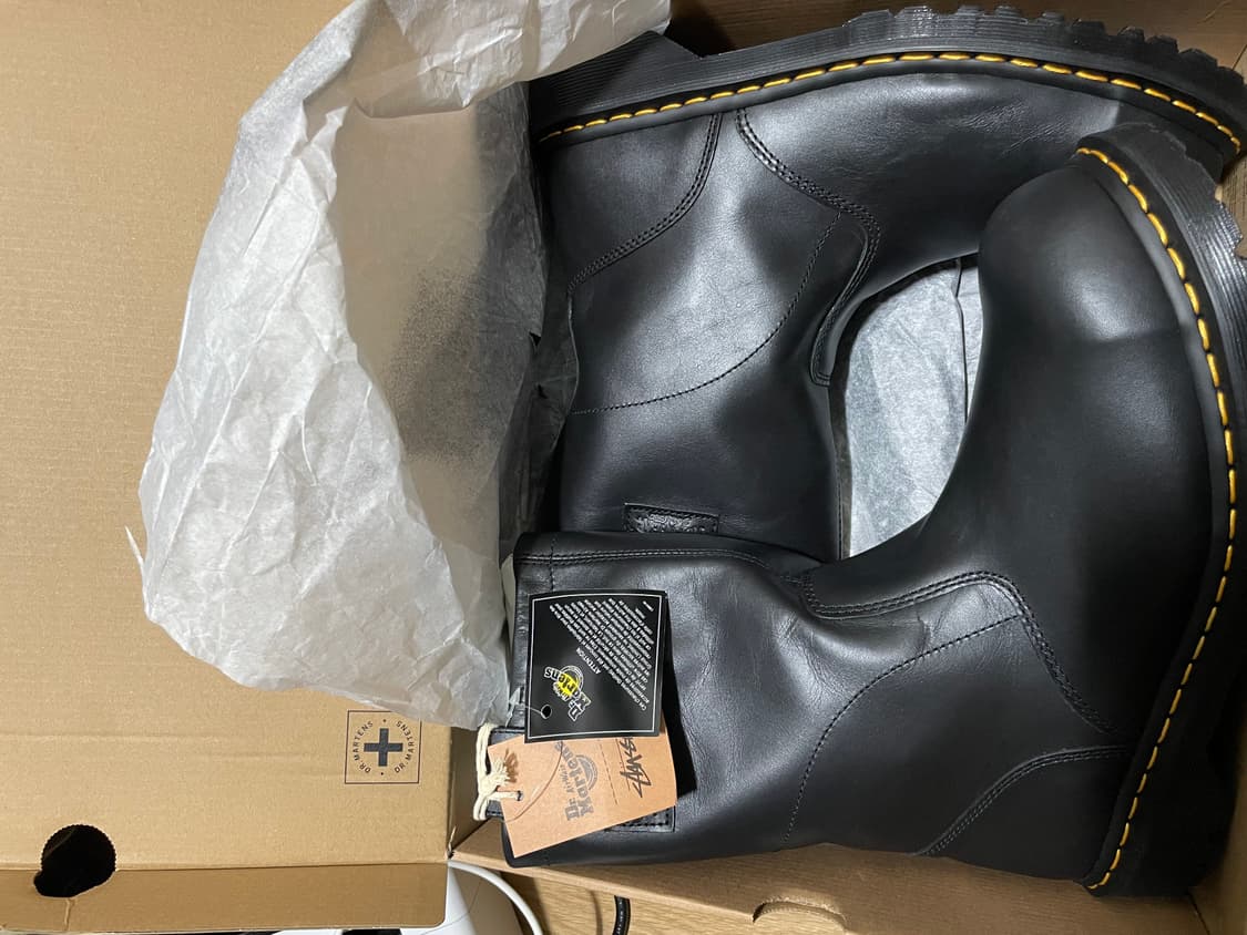 (290) 닥터마틴 스투시 블랙 부츠 상품이미지2