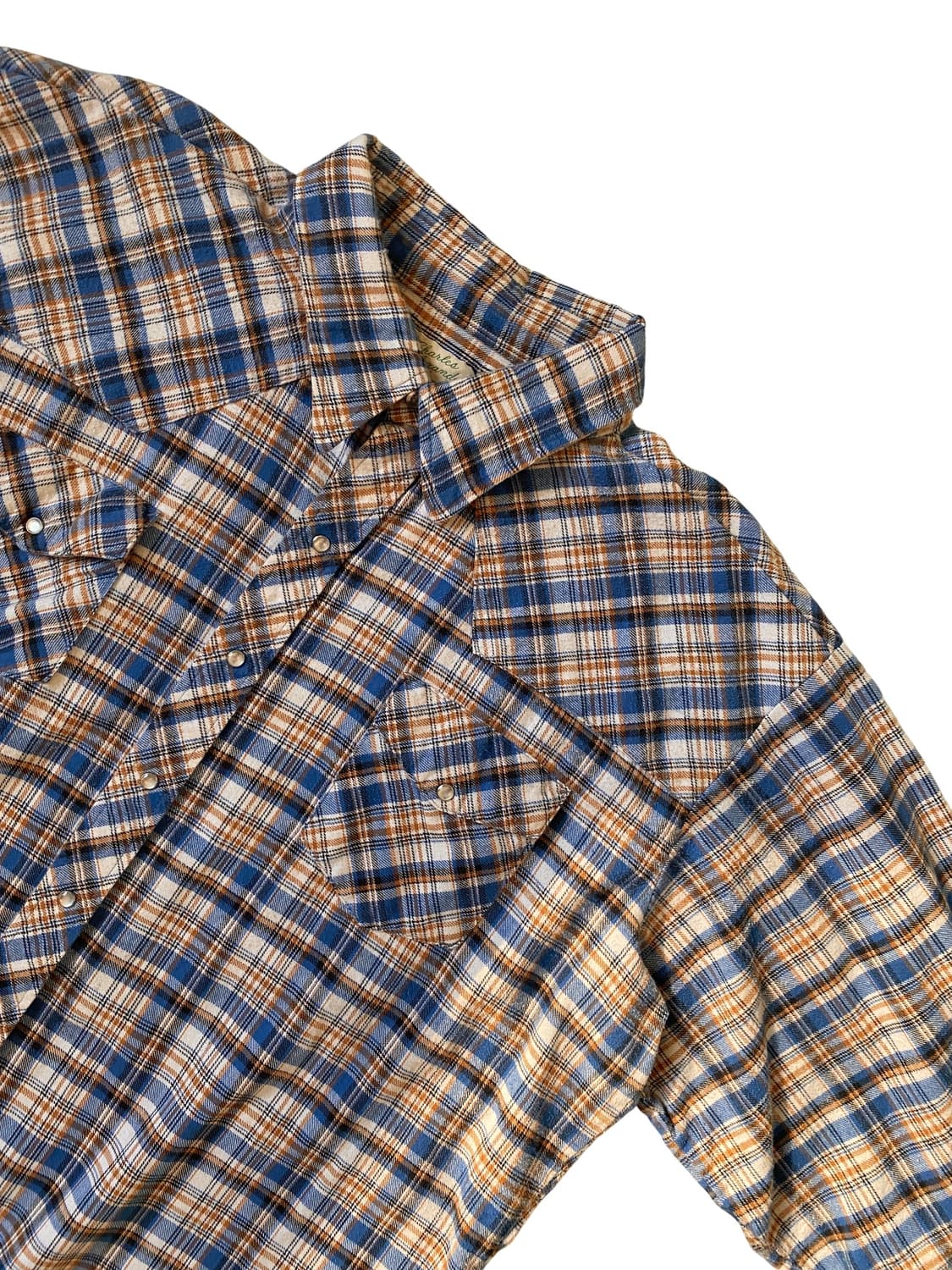 포켓 체크 셔츠 (Man 3XL) AB1312 상품이미지3