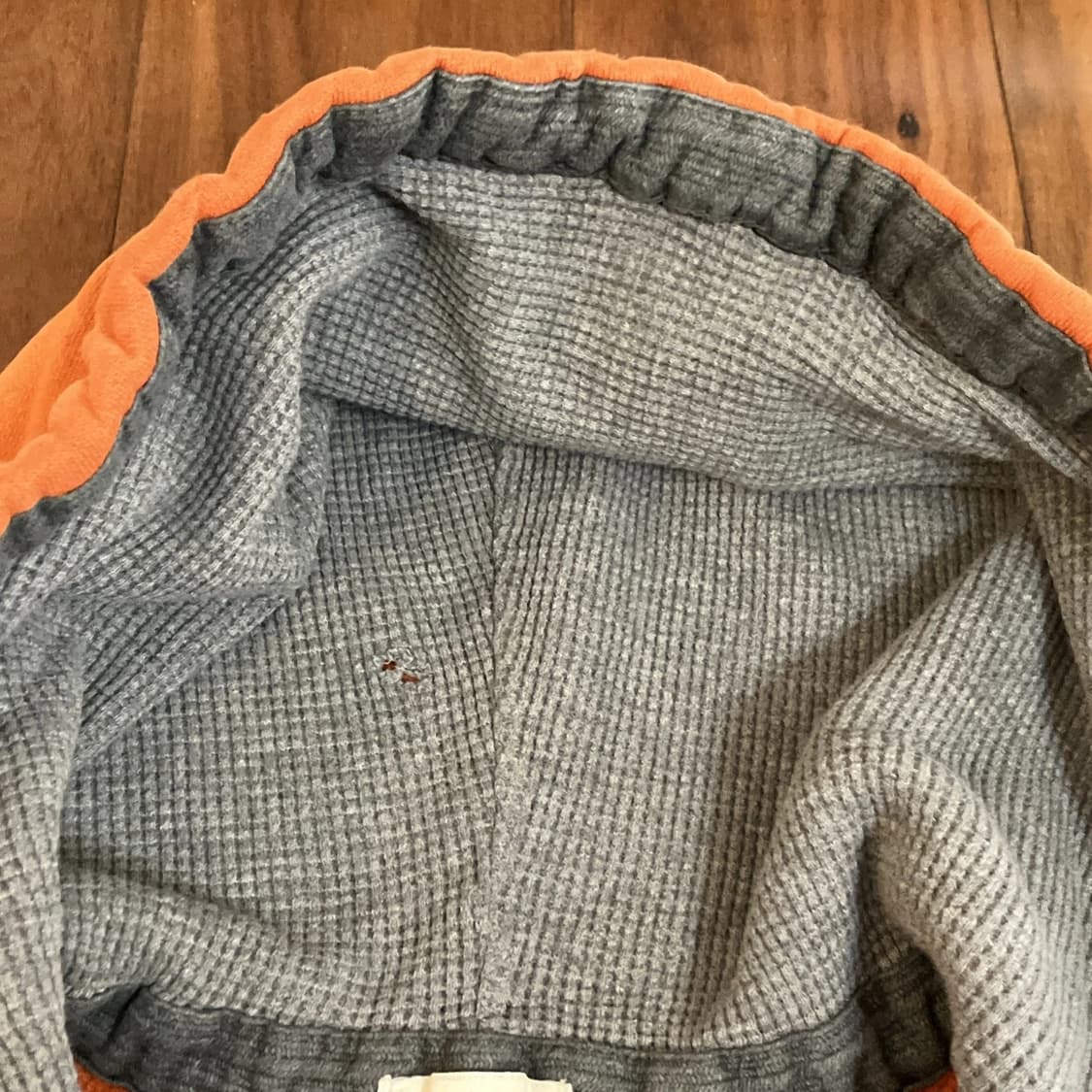 아베크롬비 앤 피치 오렌지 패치 후드 집업 상품이미지5