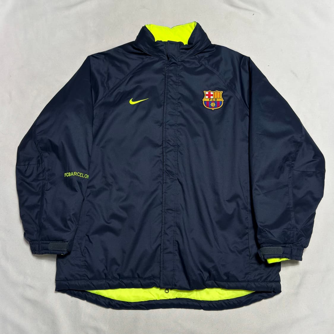 XL 나이키 바르셀로나 기모 벤치 점퍼 상품이미지2