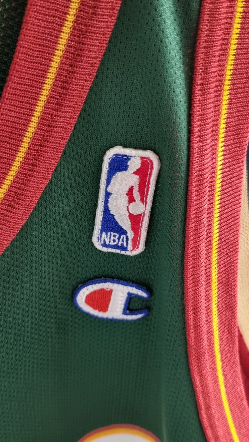NBA 90s 챔피온 숀 켐프 시애틀 슈퍼소닉스 어센틱 저지 44 상품이미지2