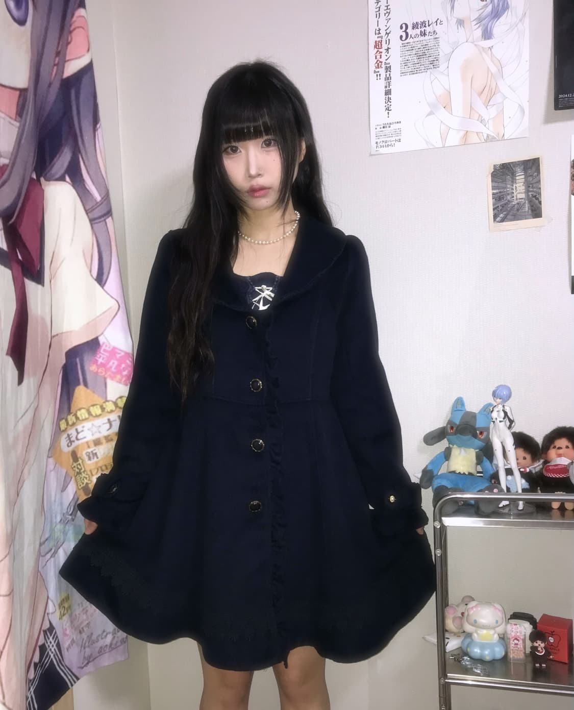 엑시즈팜 대장 프릴 코트 상품이미지2