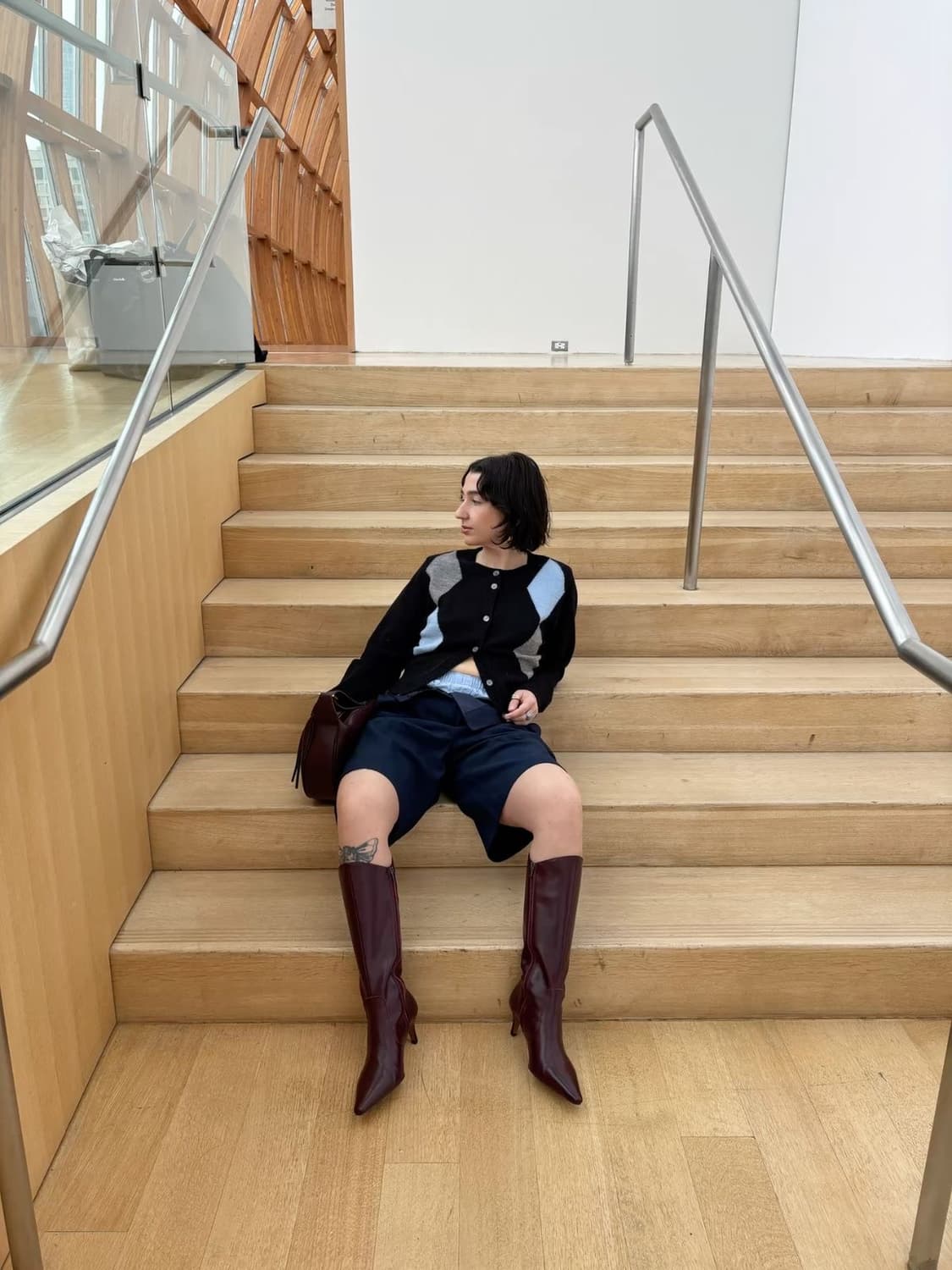 Nautica 노티카 아가일패턴 니트 XL 상품이미지6