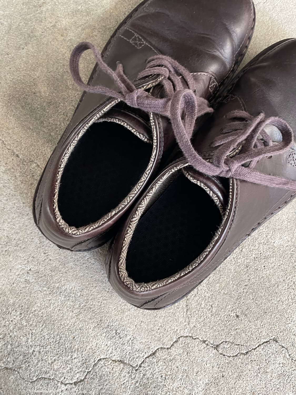 00s Patagonia Loulu Velvet Brown Leather 상품이미지8