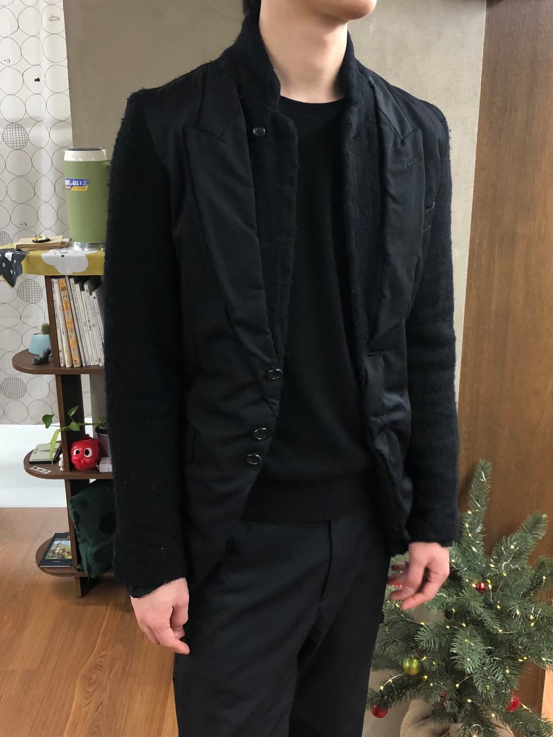 Comme des garcons homme plus 축융 블레이저 xs 상품이미지3