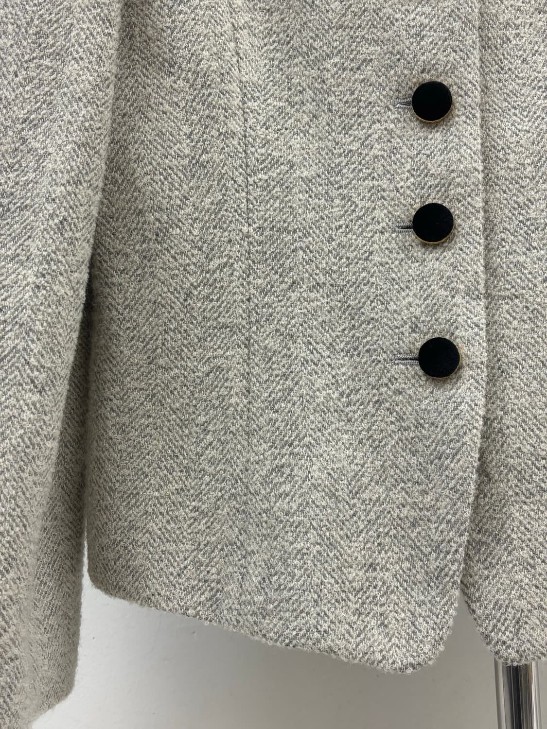 빈티지 울79% 그레이 자켓 상품이미지9