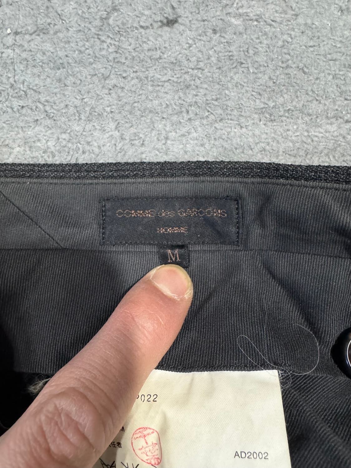 Comme des Garcons homme wool pants 상품이미지6