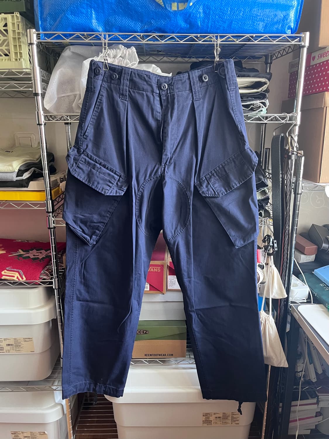 로얄 네이비 컴뱃 트라우저 상품이미지1