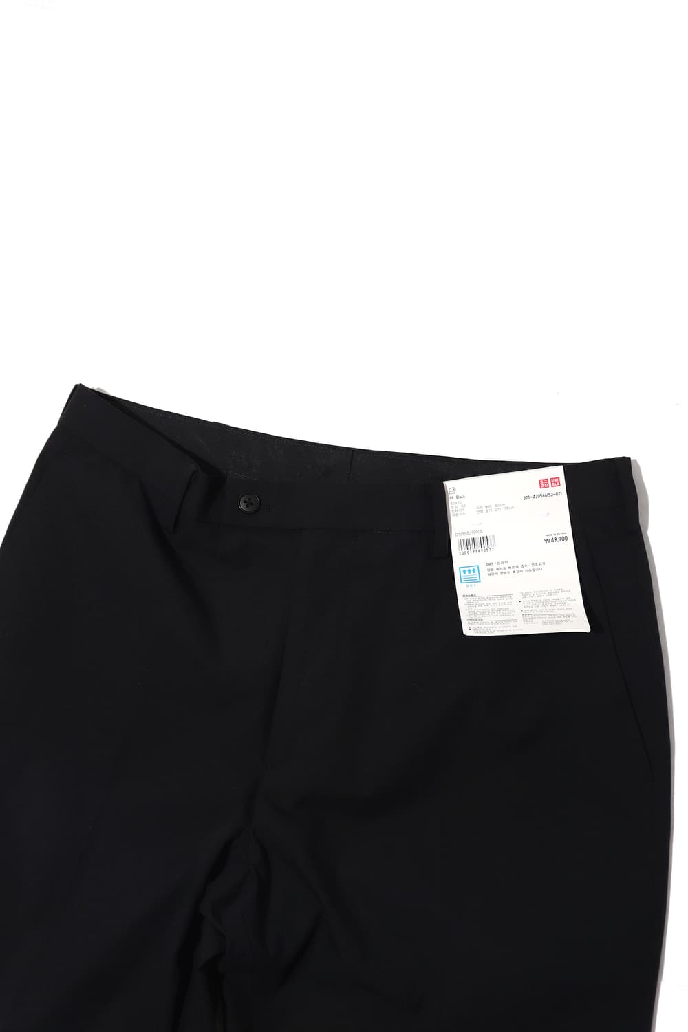 UNIQLO 미사용 블랙 감탄 팬츠 size 32 상품이미지4