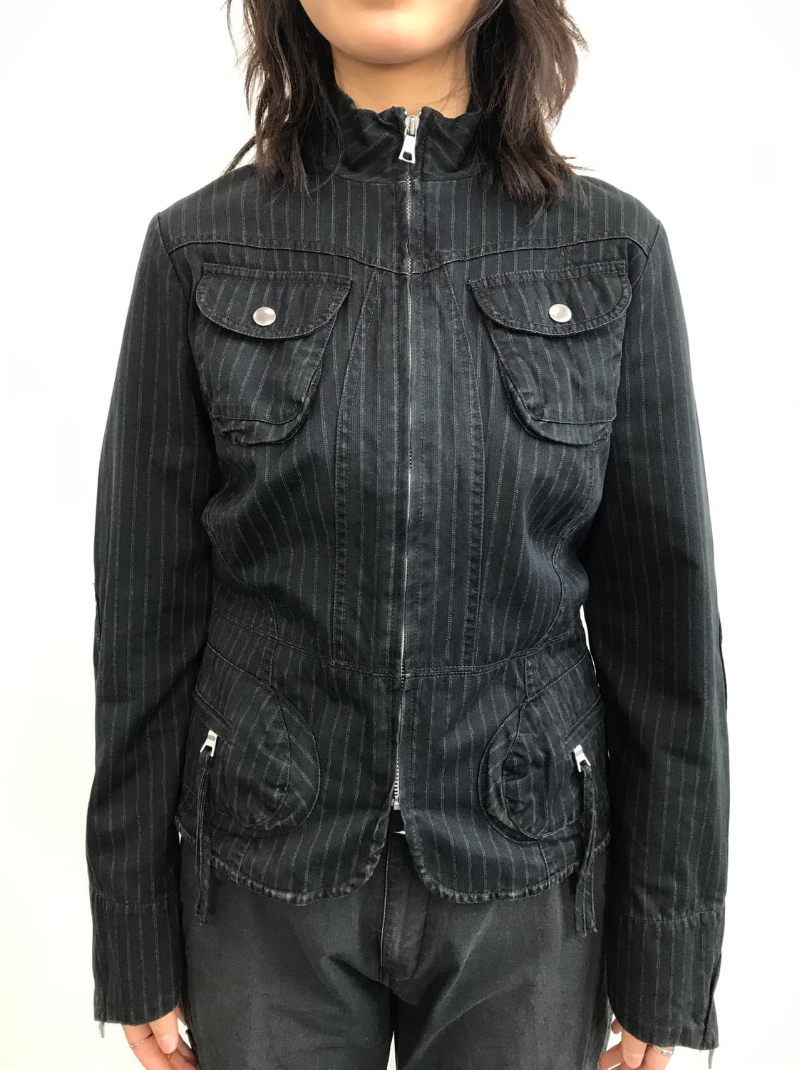 Banana Republic Pinstripe Field Jacket 상품이미지2