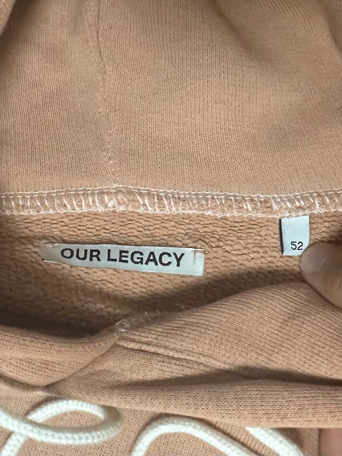 아워레가시 워크샵 후디 카페 크림 52 (L~XL) 상품이미지3