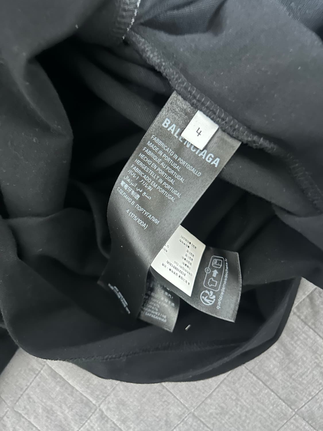 [4] 발렌시아가 사커 풋볼 파리 반팔 티셔츠 상품이미지5