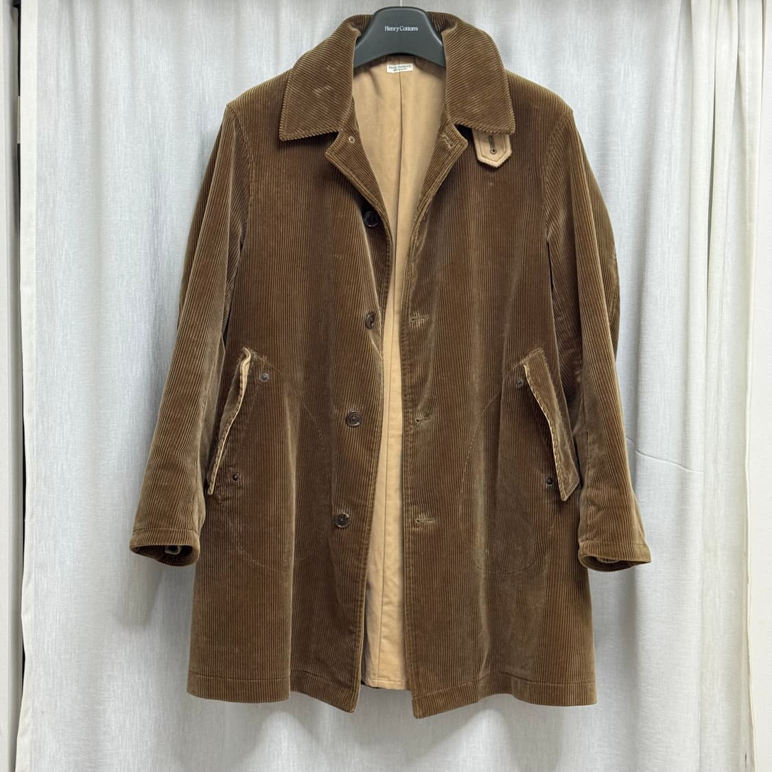 2사이즈) 피그벨 코듀로이 코트 상품이미지1