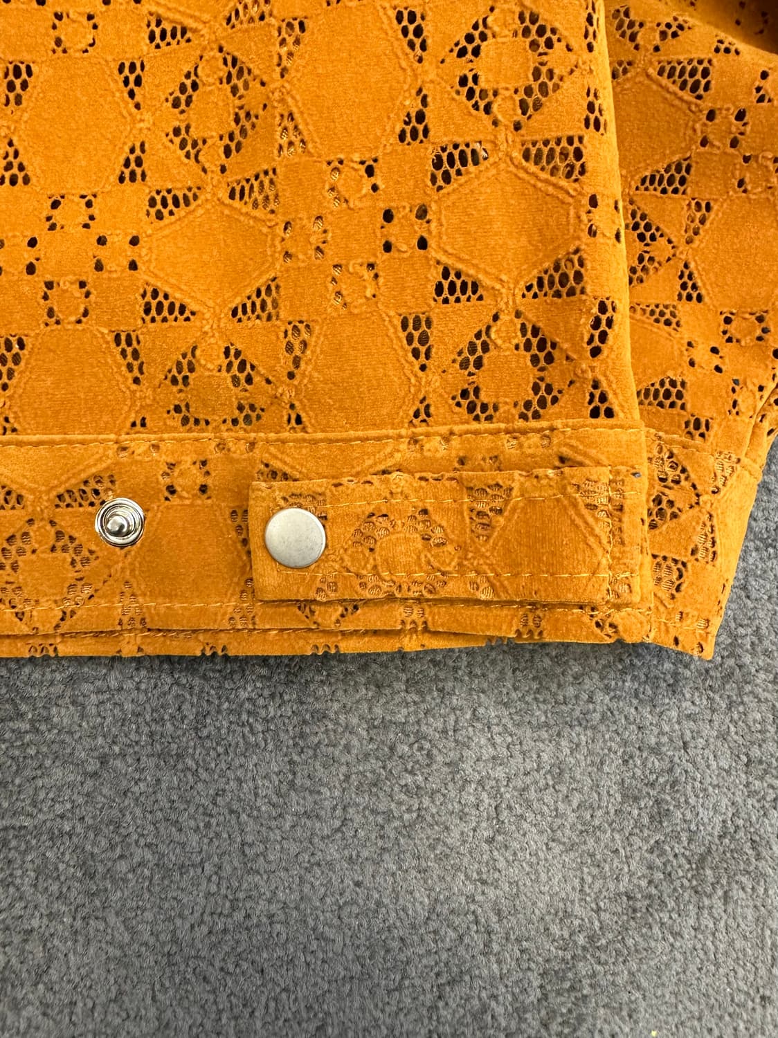 LANE 카멜색상 매쉬 자켓 XL 상품이미지4