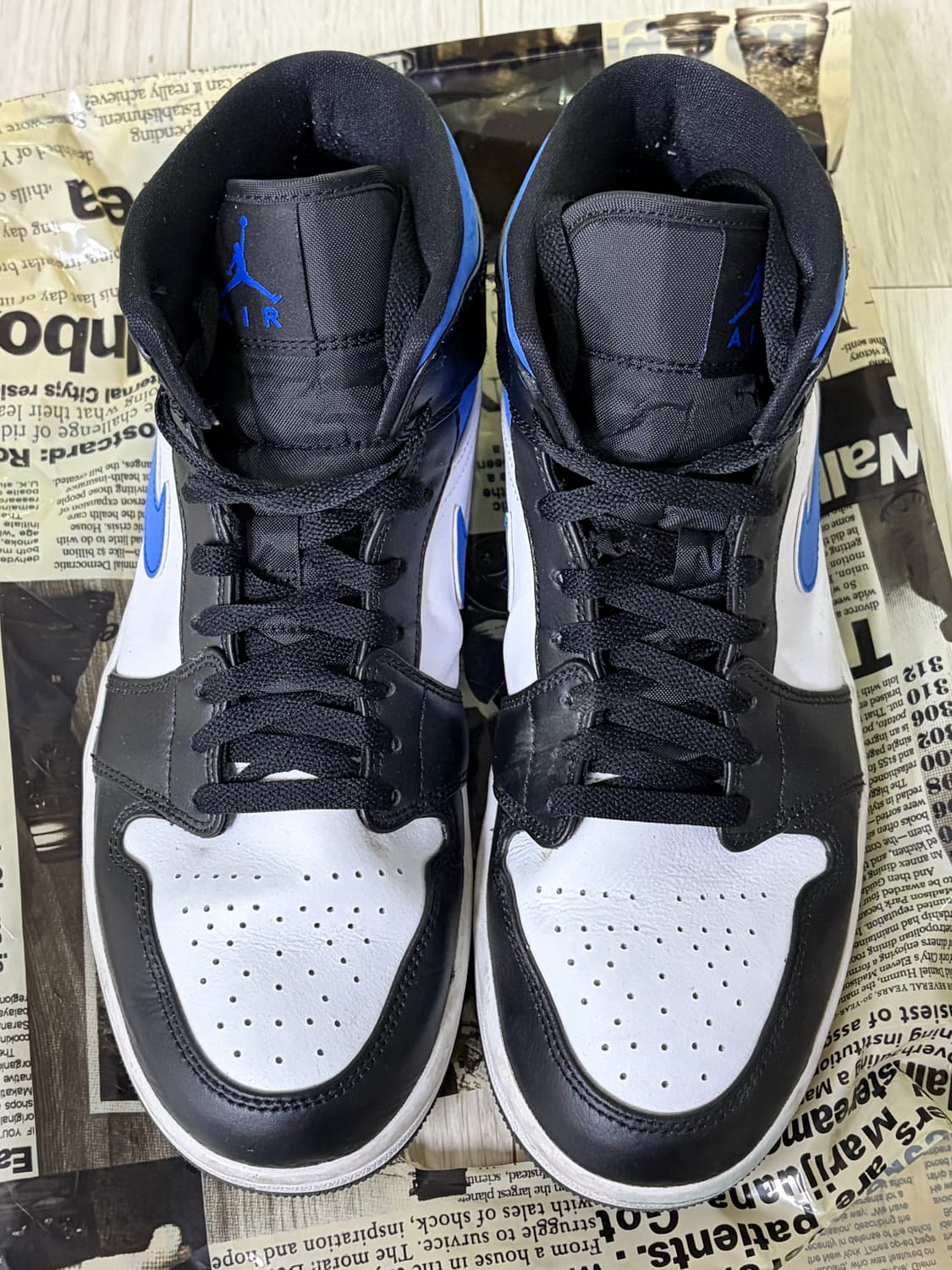 조던 미드 레이서 블루 275사이즈 상품이미지3