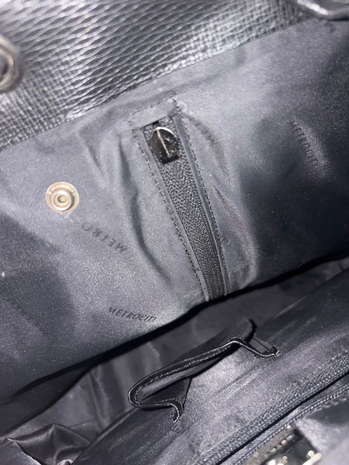 메트로시티 블랙 미니 백팩  상품이미지5