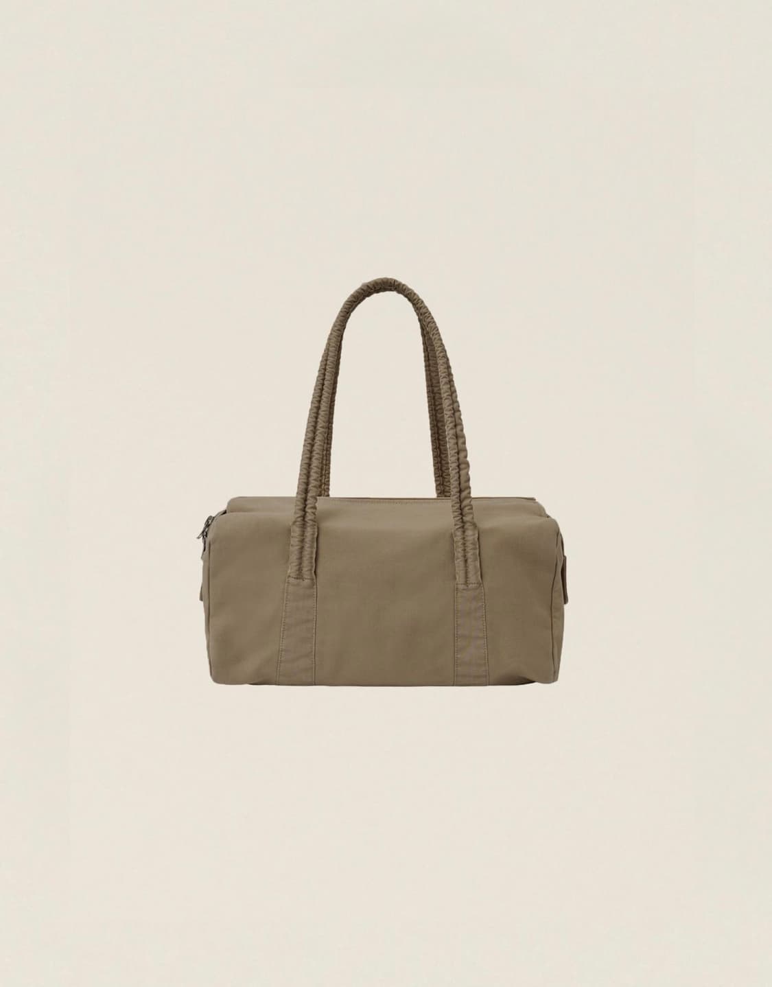 GARMENT DYED DUFFLE BAG (SMALL) BEIGE 상품이미지1