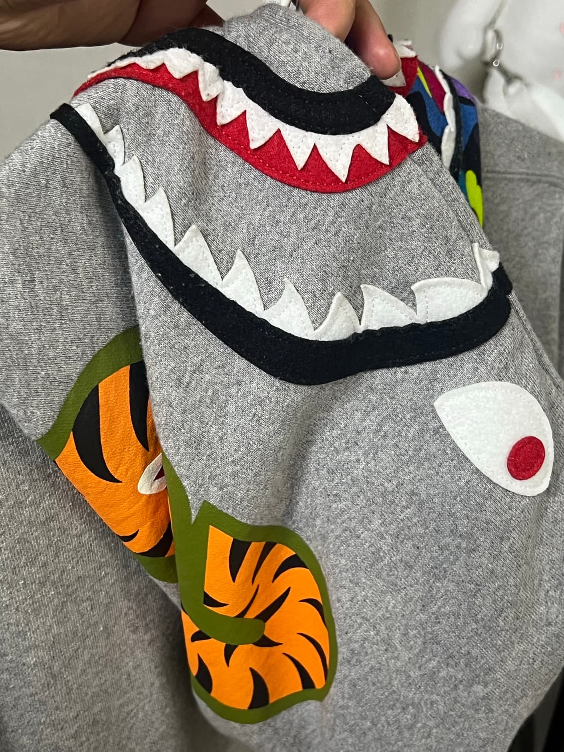 베이프 후드집업 L사이즈 상품이미지5