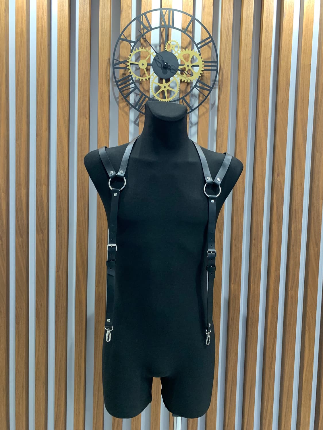 커스텀 오더 서스펜더-3(리얼-레더)유니색스 상품이미지1