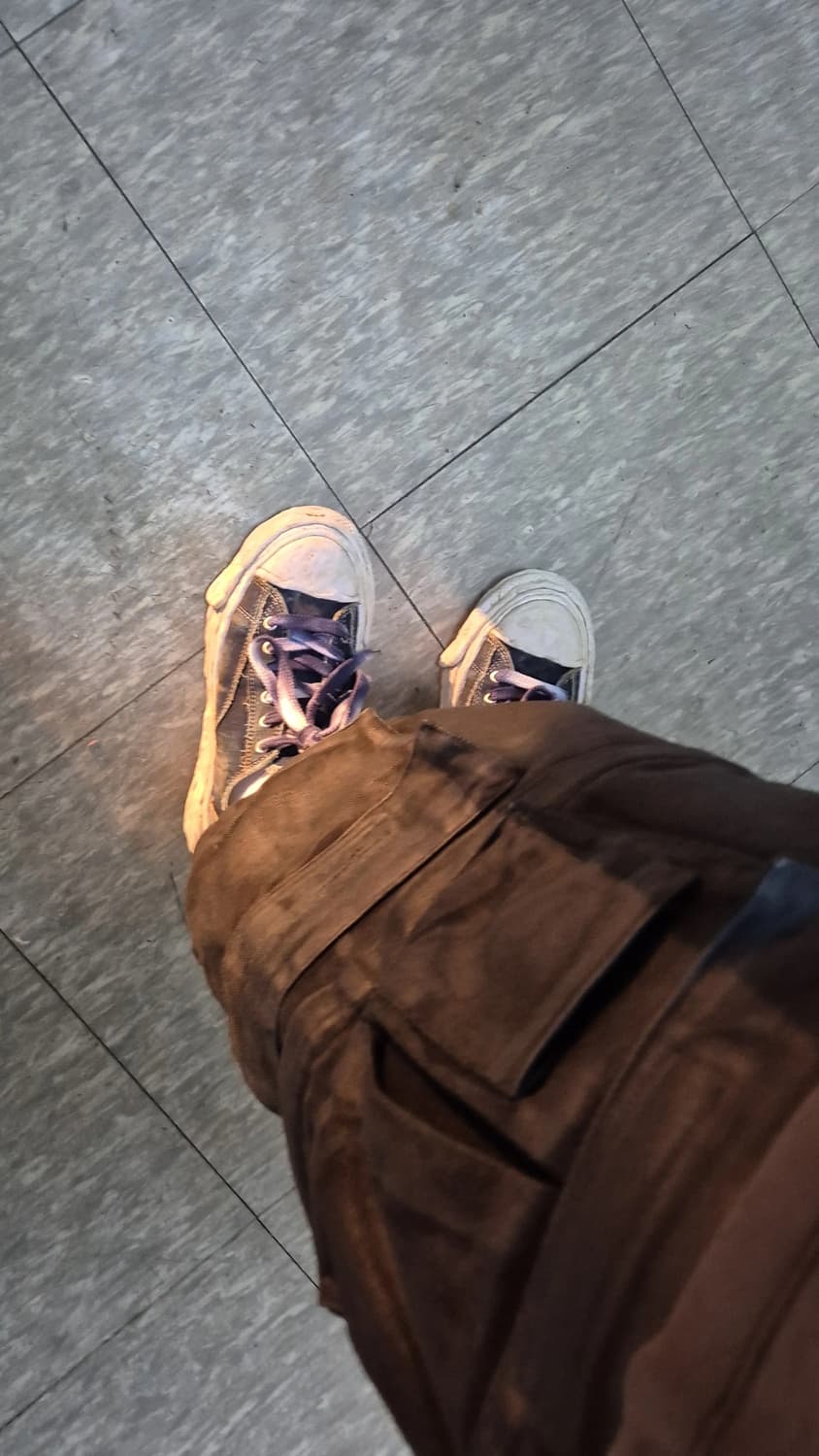 메종 미하라 야스히로 베이커 OG 솔 워시드 데님 로우탑 스니커즈 블루 상품이미지4