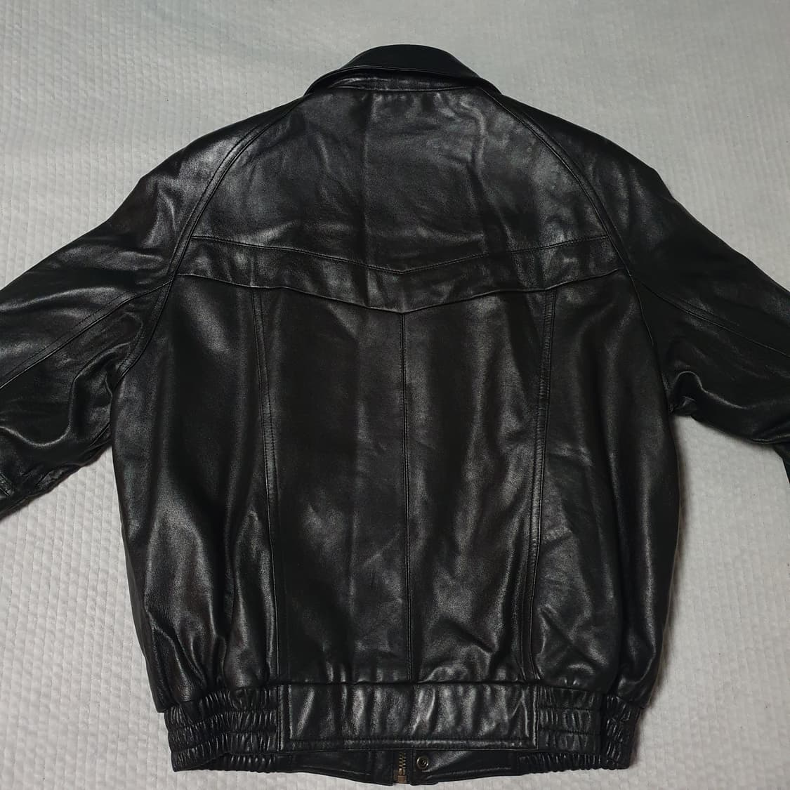 빈티지 양가죽 봄버 자켓 상품이미지3