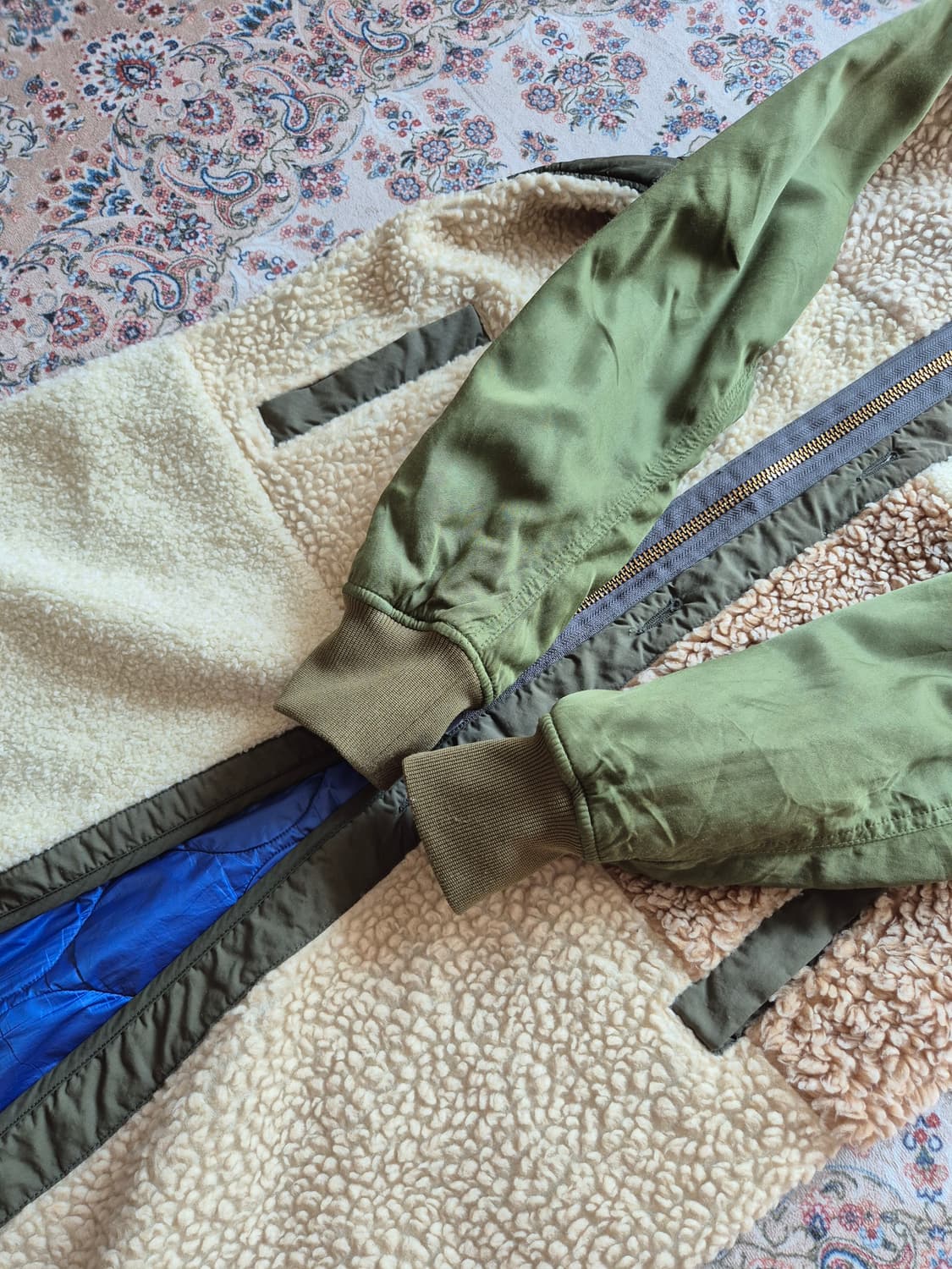 고 투 헐리우드 믹스 퀼팅 재킷 상품이미지3