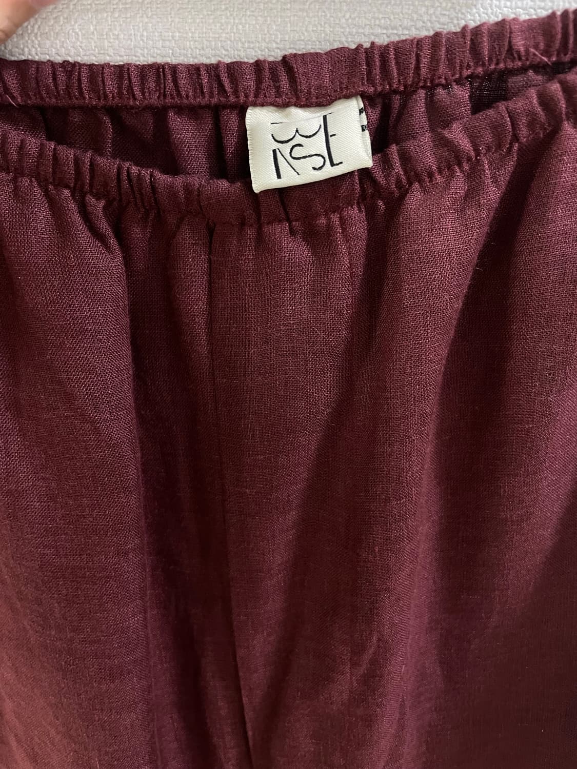 베이스레인지 stoa pants burgundy 상품이미지7