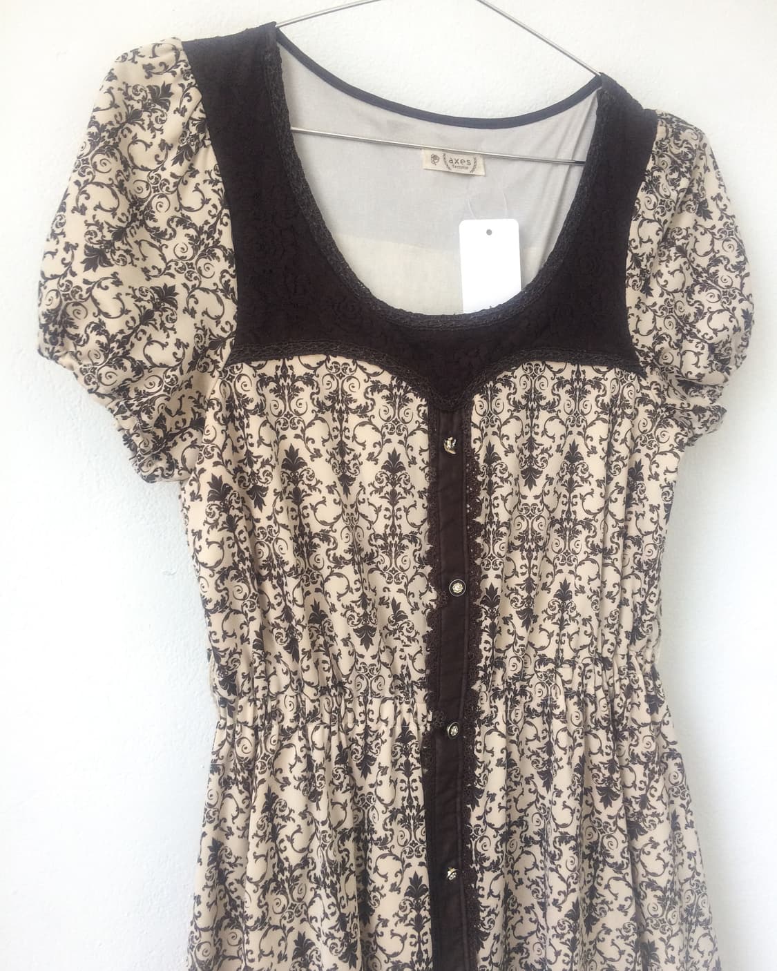 Axes femme pattern point onepiece 상품이미지3