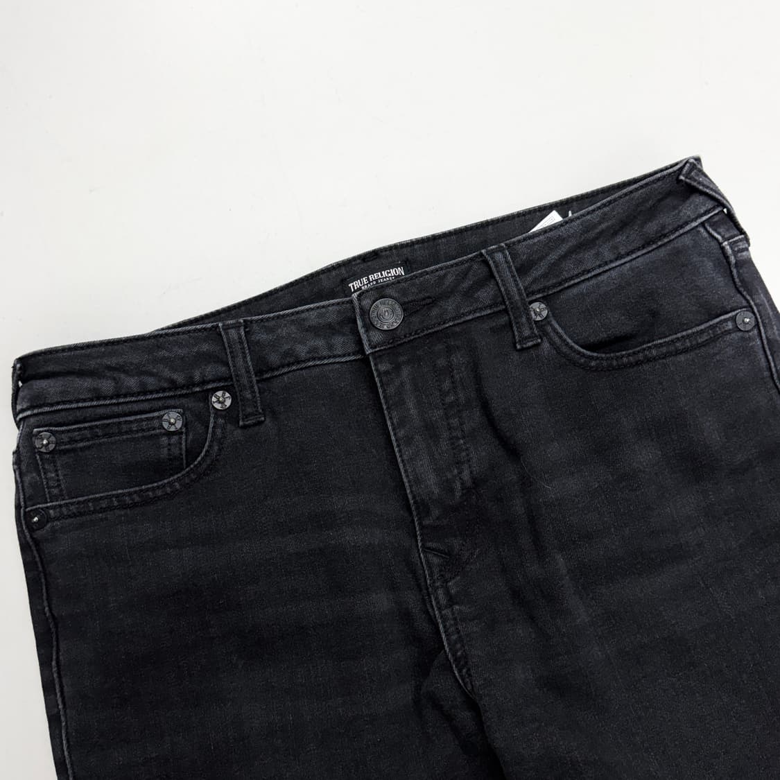 트루릴리전 Y2K 부츠컷 블랙 데님팬츠 상품이미지4