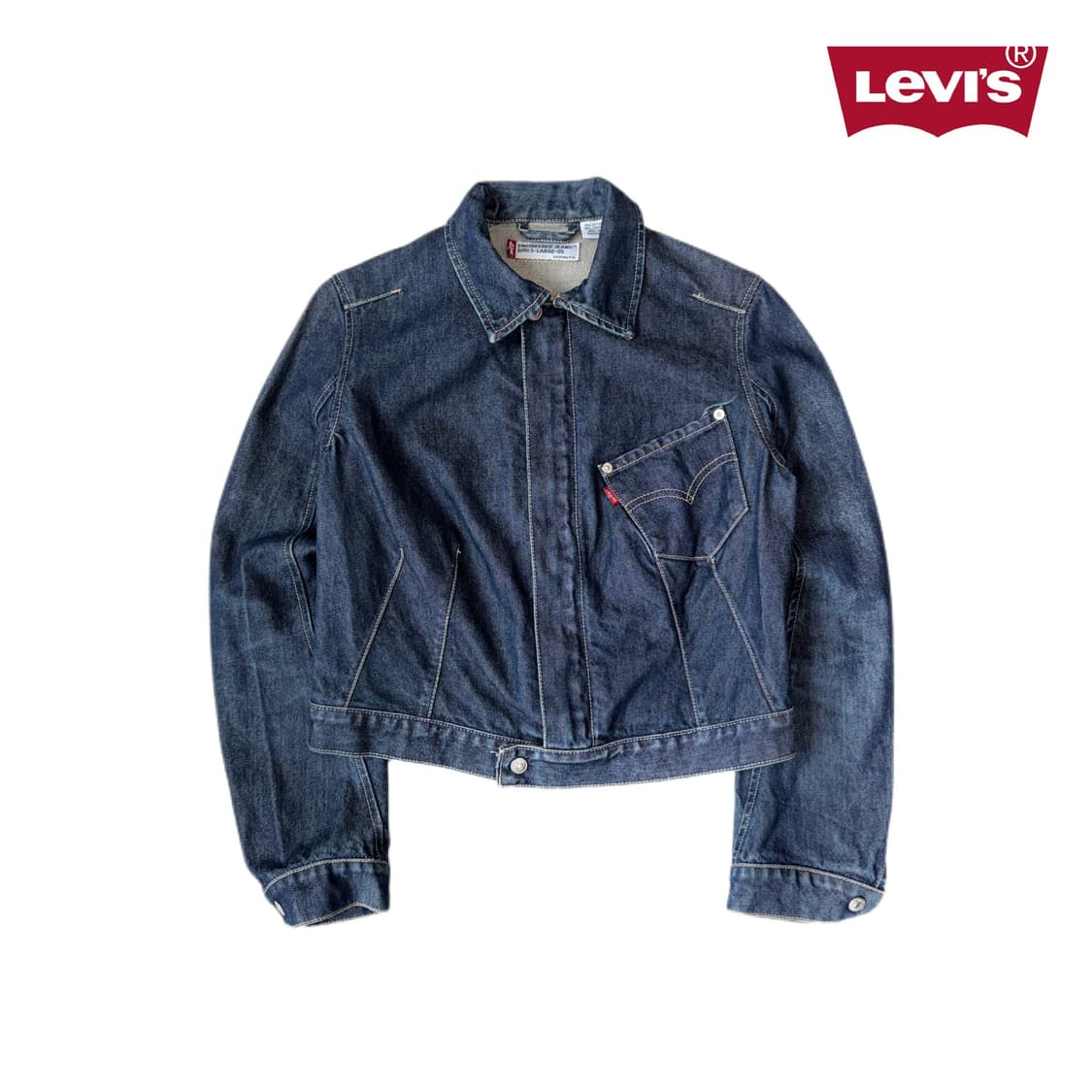 리바이스 엔진 엔지니어드 바이커 데님 자켓 상품이미지1